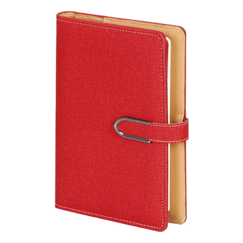 3010-KRM 13x21 Defne Kılıflı Defter