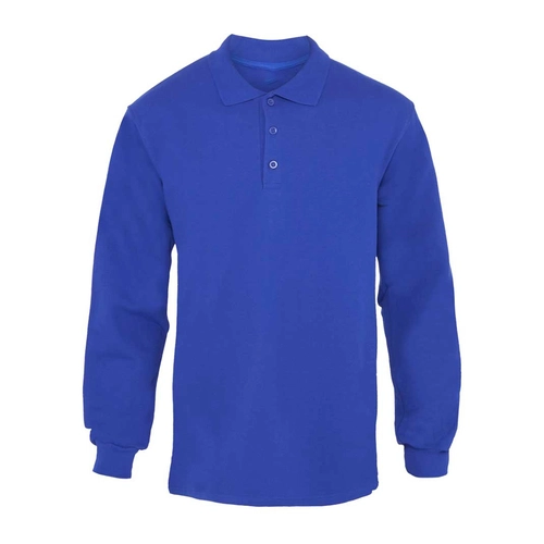 9867-SKS-2XL Polo Yaka 2 İplik Sweatshirt