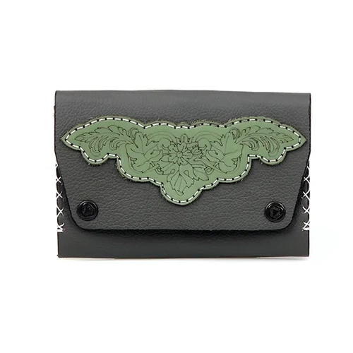 9546-YSL El Yapımı Deri Cüzdan