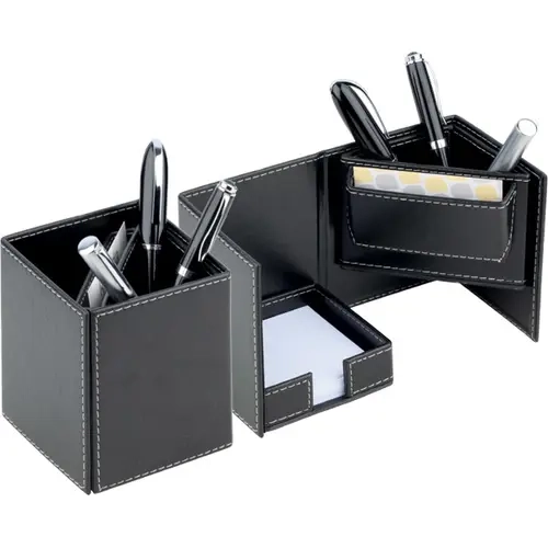 5529-SYH Deri Masaüstü Organizer