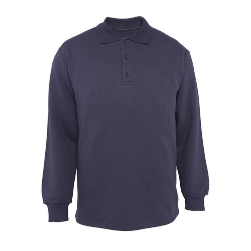9867-3-ANT-XL Polo Yaka 3 İplik Sweatshirt
