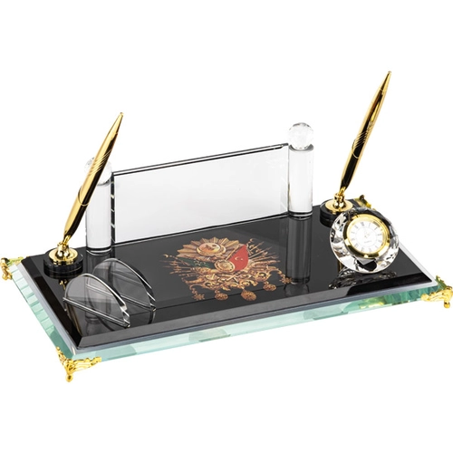 5436-SFF Kristal Masa İsimliği
