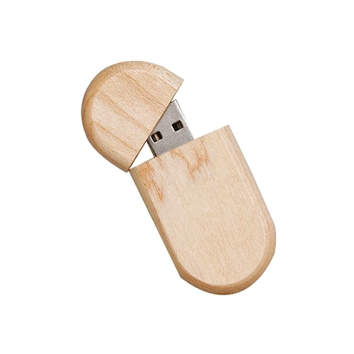 2008-16-NTR Ahşap USB Bellek
