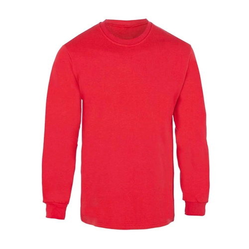 9866-3-KRM-L Bisiklet Yaka 3 İplik Sweatshirt
