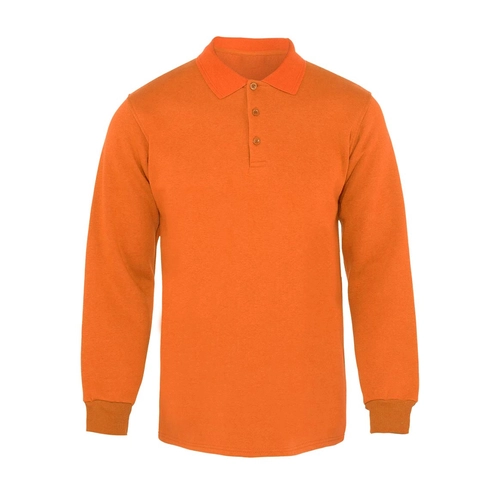 9867-3-TRN-2XL Polo Yaka 3 İplik Sweatshirt
