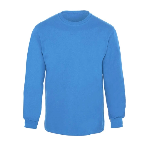 Bisiklet Yaka 2 İplik Sweatshirt Turkuaz