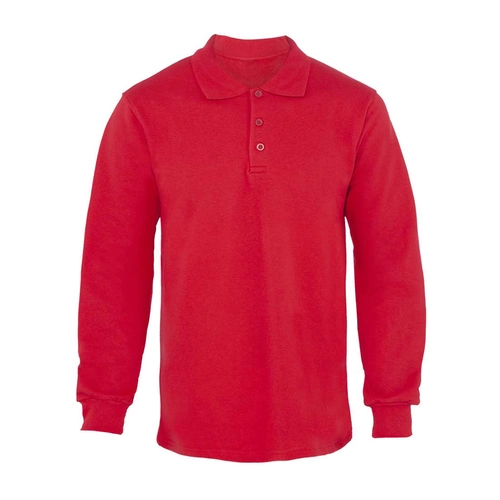 9867-KRM-XS Polo Yaka 2 İplik Sweatshirt