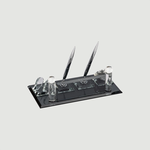 5449-SFF Kristal Cam Masa İsimliği