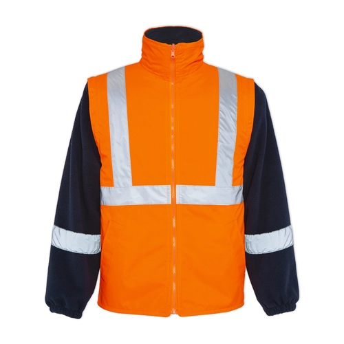 9704-TRN-XS Hi-Vis 2 in 1 Yelek
