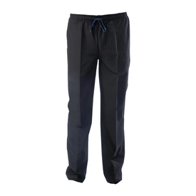 Lastikli Aşçı Pantolon Siyah