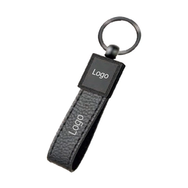 Deri-Metal Anahtarlık