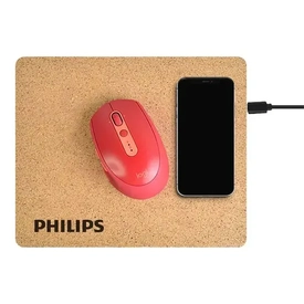 Kablosuz Şarj Özellikli Mantar Mouse Pad
